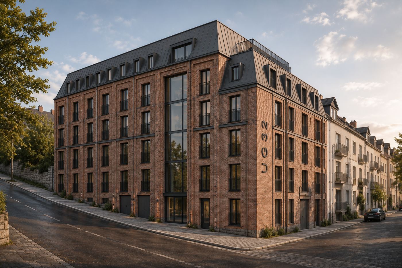Studierendenwohnheim UG32, Wuppertal – Studierendenwohnheim, 87 Betten, öffentlich gefördert. Projekt von Soltwisch Architektur.